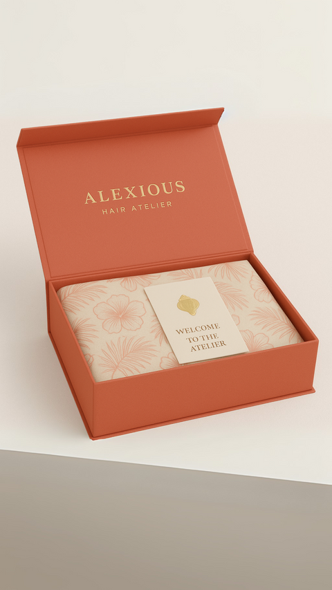 Limited Edition: Linen Wig Bag & Wooden Hanger Set